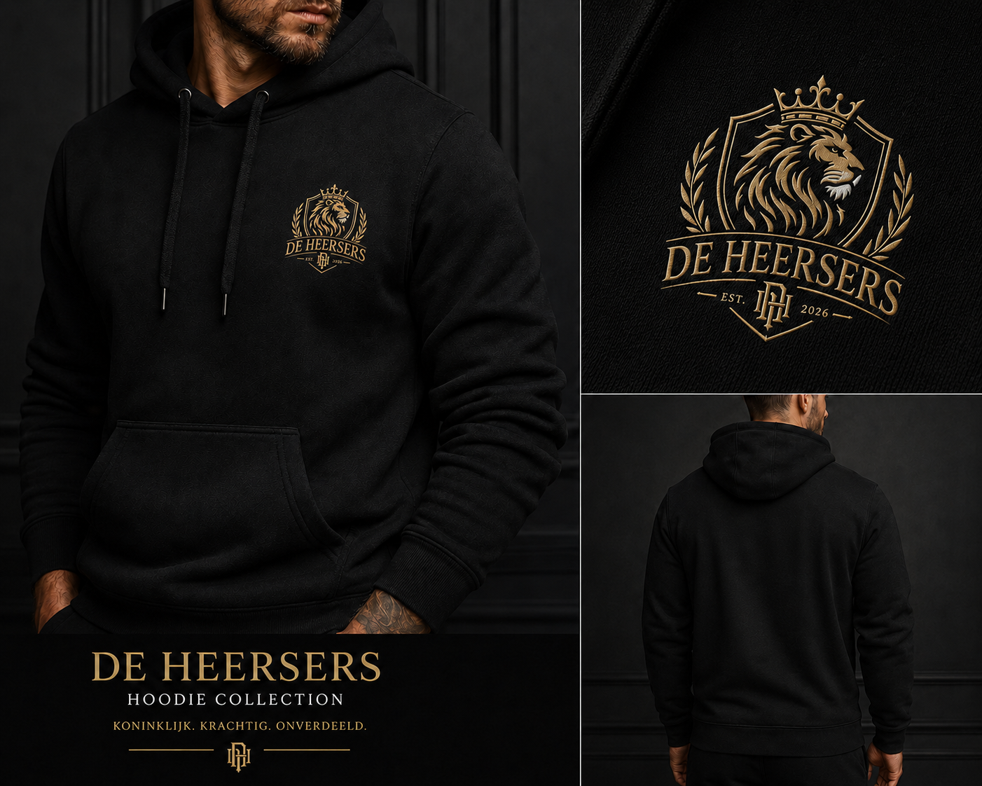 De Heersers Premium Hoodie
