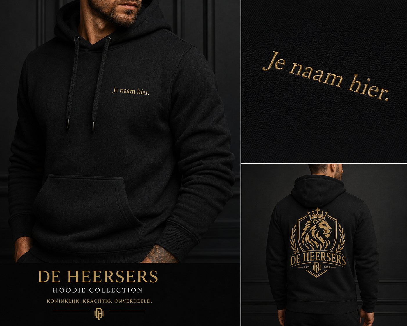 De Heersers Premium Hoodie